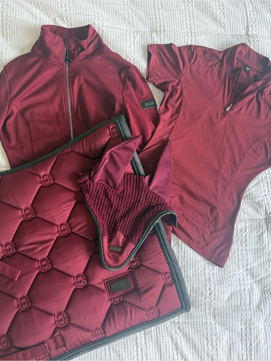 Equestrian Stockholm Tops - Equestrian Stockholm Dark Bordeaux Set